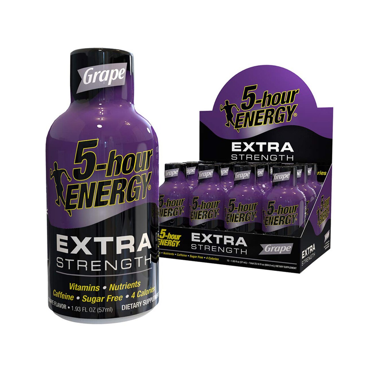 Grape 5HR Energy Extra Strength Grape 1.93 oz (Case of 12)